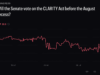 Senate Stall Meets Transatlantic Deal: Crypto Regulation’s Divided Week