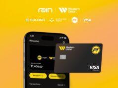 Western Union Launches Stablecard Visa Wallet for USDPT Stablecoin Spending Across 37 Markets