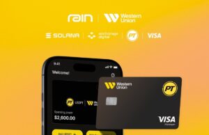 Western Union Launches Stablecard Visa Wallet for USDPT Stablecoin Spending Across 37 Markets