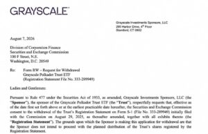 Grayscale Pulls Three Altcoin ETF Filings in Just 190 Seconds
