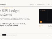 Is the $59 Ledger Enough?