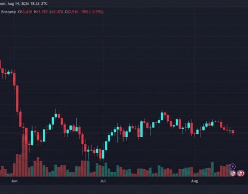Bitcoin Slides to $62,470 as Sellers Test the $63K Floor Again