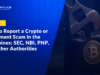 How to Report a Crypto or Investment Scam in the Philippines: SEC, NBI, PNP, and Other Authorities