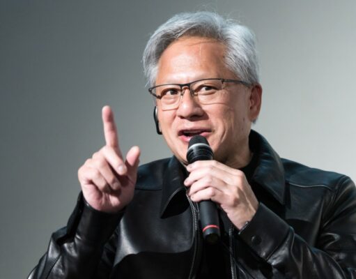 Jensen Huang took a call from Trump, and showed off something else, too
