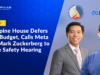House Defers DICT Budget, Calls Meta CEO Mark Zuckerberg to Congress Safety Hearing