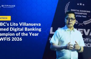 RCBC Innovation Chief Lito Villanueva Named Digital Banking Champion of the Year at WFIS 2026