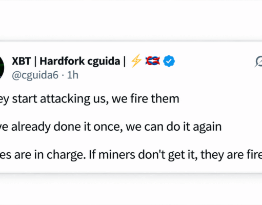 XBT Ticker Grab and Mining Revolt Grip BTCB2