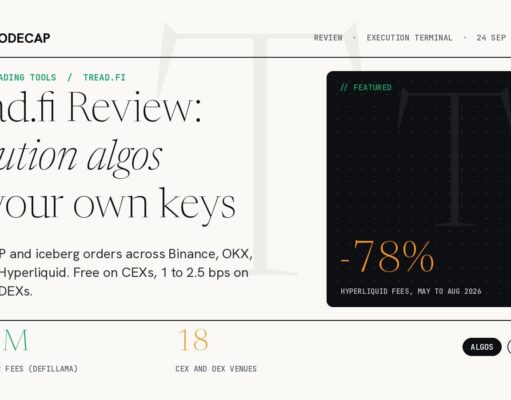 Algos, Fees and TREAD Discounts