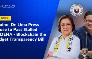 Aquino, De Lima Press House to Pass Stalled CADENA – Blockchain the Budget Transparency Bill
