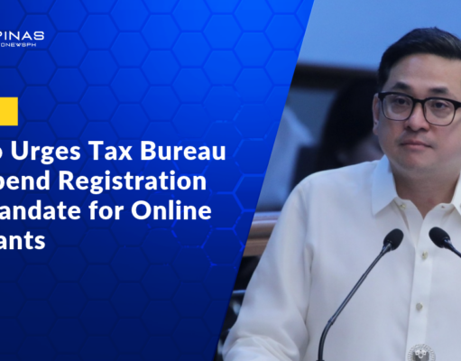 Aquino Urges Tax Bureau to Suspend Registration Seal Mandate for Online Merchants