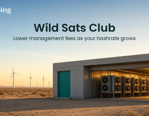 Sazmining Launches The Wild Sats Club, A Loyalty Program That Discounts Mining Management Fees As Customer Hashrate Grows