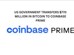 US Government transfers $770 Million in Bitcoin to Coinbase Prime