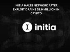 Initia halts network after exploit drains $2.6 Million in crypto