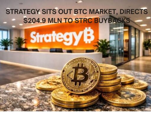 Strategy pauses BTC market, directs $204.9 Million to STRC buybacks