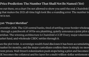 Claude AI Predicts an Insane LINK Price With Hypothetical ‘Project Meridian’