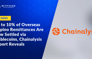 Up to 10% of Overseas Filipino Remittances Are Now Settled via Stablecoins, Chainalysis Report Reveals