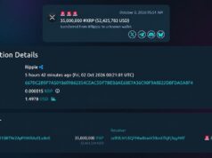 Ripple Moves 35M XRP and the Mystery Wallet Forwards 6.5M Within Hours