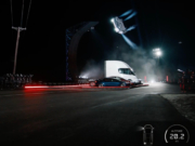 Tesla reveals SpaceX-powered Roadster that flies and falls with style